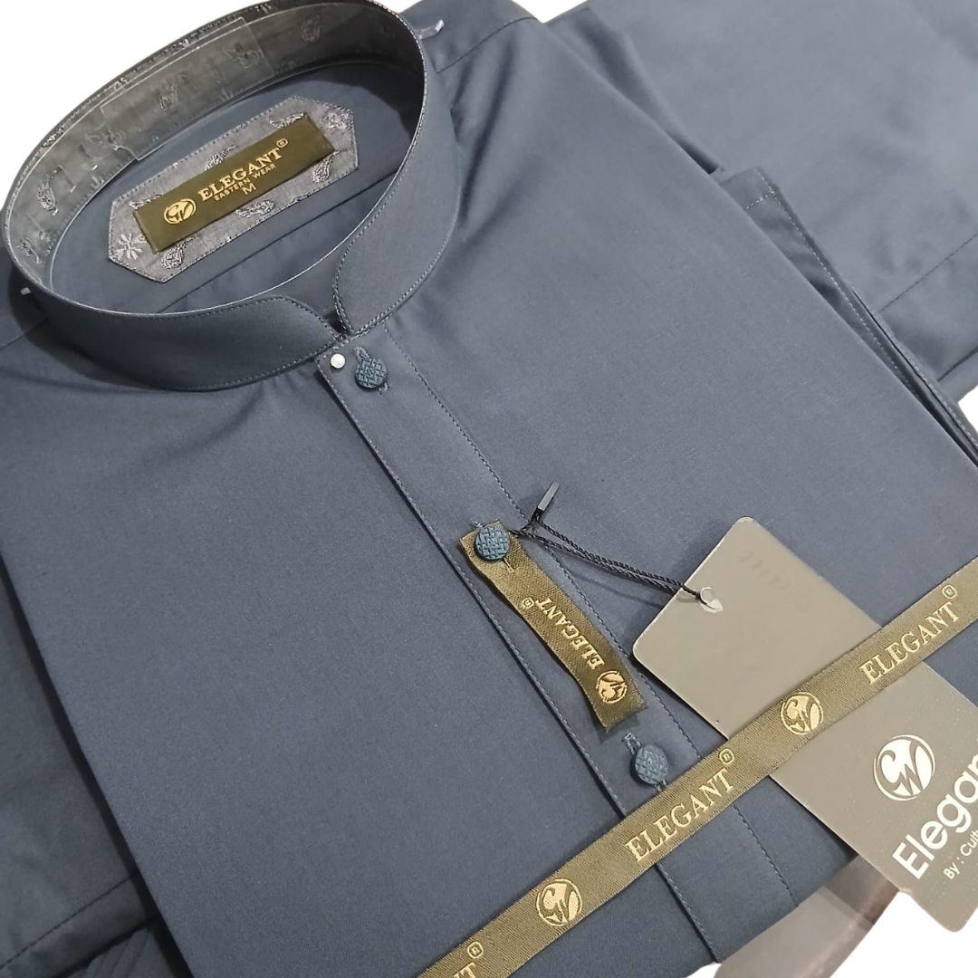 Smoke Grey - Kameez Shalwar